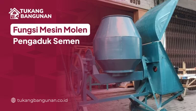 Fungsi Mesin Molen Pengaduk Semen