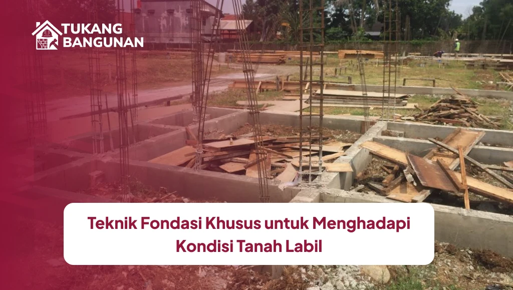 Teknik Fondasi Khusus untuk Menghadapi Kondisi Tanah Labil