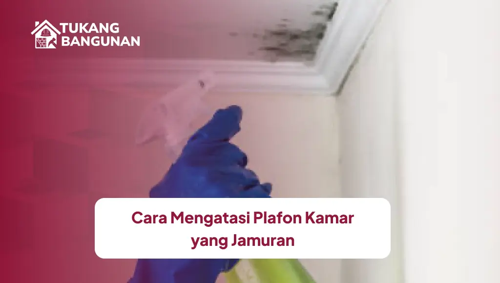 Cara Mengatasi Plafon Kamar yang Jamuran