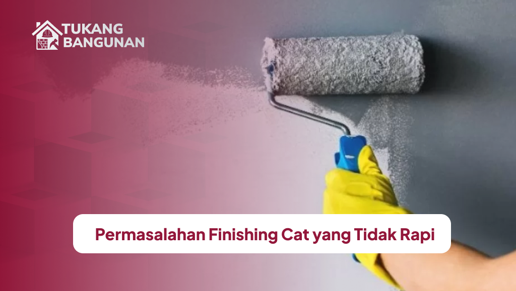 Permasalahan Finishing Cat yang Tidak Rapi