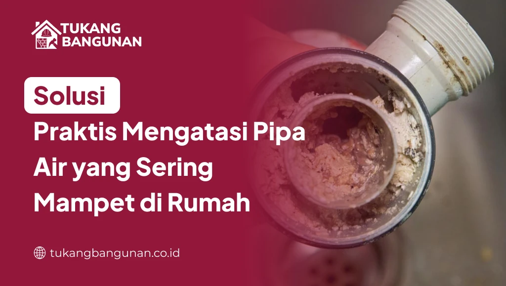 Solusi Praktis Mengatasi Pipa Air yang Sering Mampet di Rumah