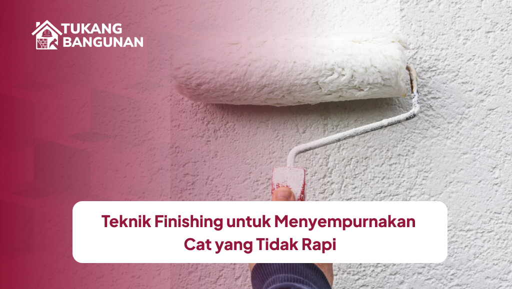 Teknik Finishing untuk Menyempurnakan Cat yang Tidak Rapi