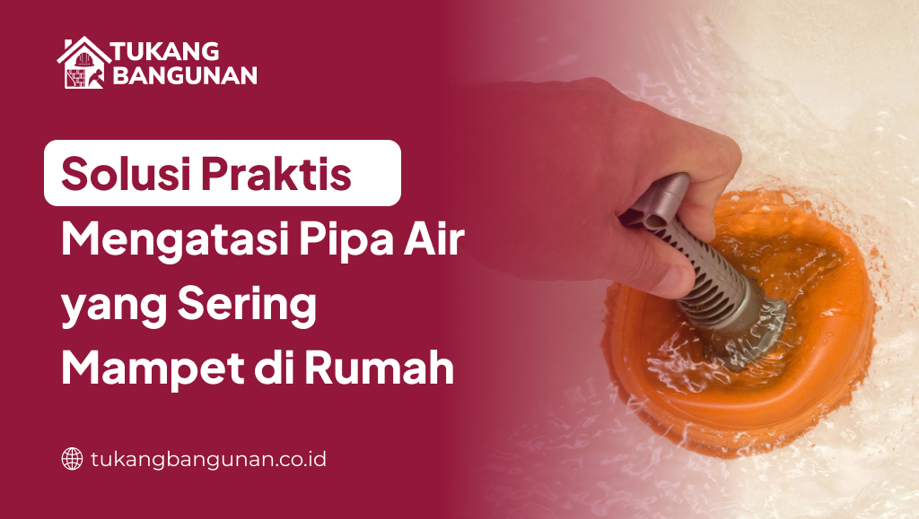 Solusi Praktis Mengatasi Pipa Air yang Sering Mampet di Rumah