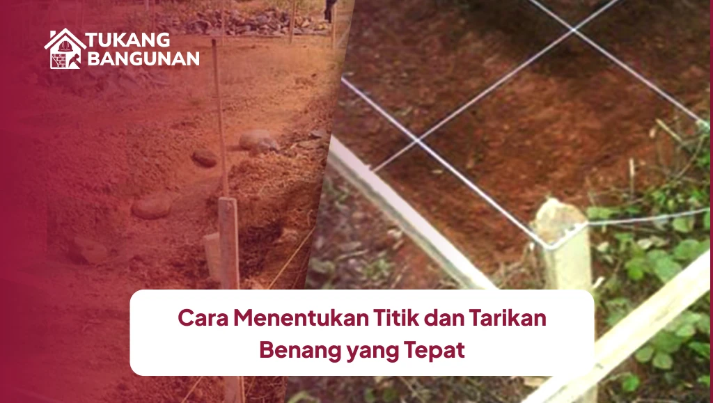 Cara Menentukan Titik dan Tarikan Benang yang Tepat