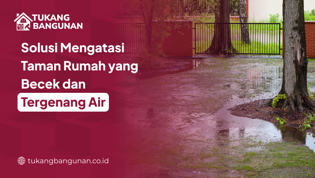 Solusi Mengatasi Taman Rumah yang Becek dan Tergenang Air