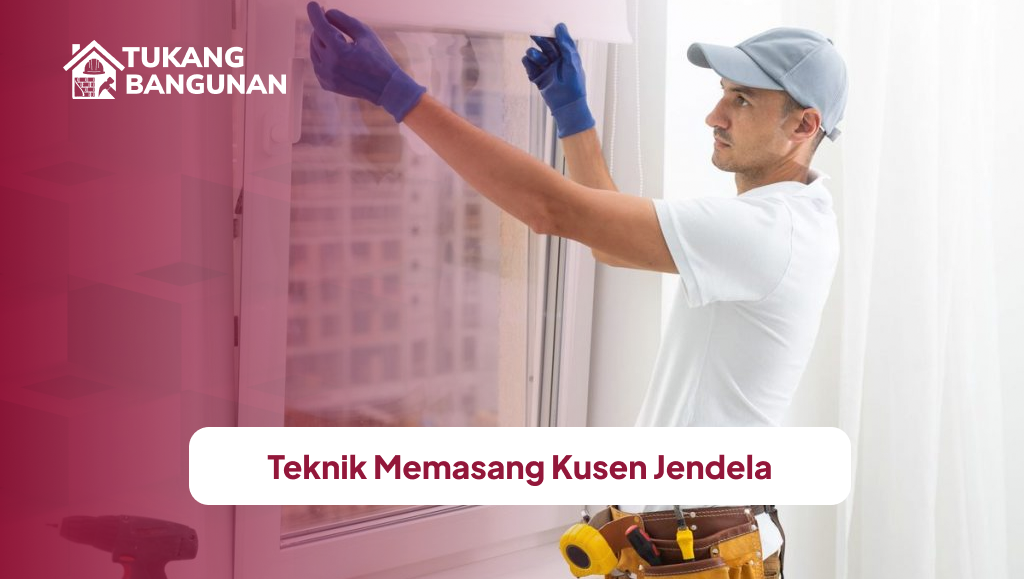 Teknik Memasang Kusen Jendela
