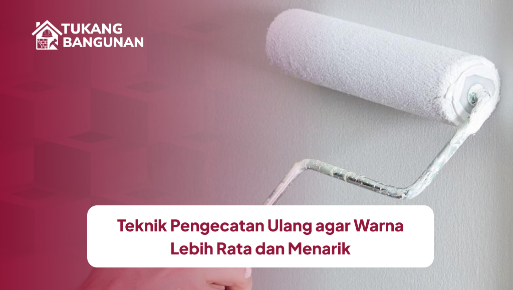 Teknik Pengecatan Ulang agar Warna Lebih Rata dan Menarik