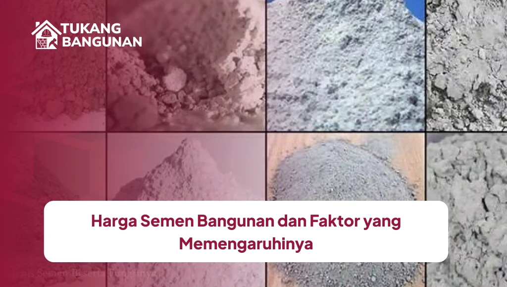 Harga Semen Bangunan dan Faktor yang Memengaruhinya