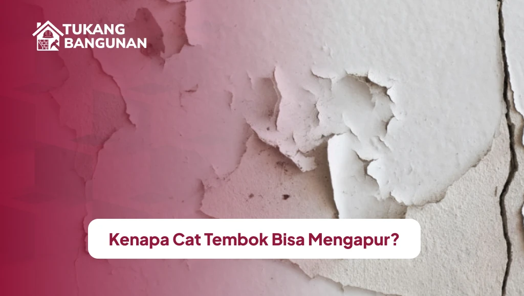 Kenapa Cat Tembok Bisa Mengapur?