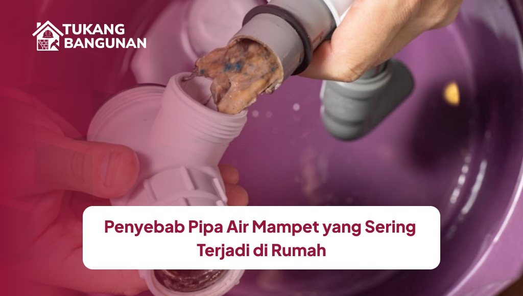 1. Penyebab Pipa Air Mampet yang Sering Terjadi di Rumah