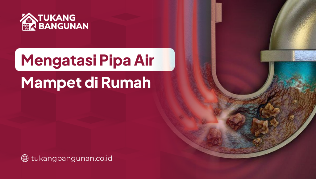 Mengatasi Pipa Air Mampet di Rumah