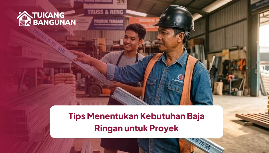 Tips Menentukan Kebutuhan Baja Ringan untuk Proyek