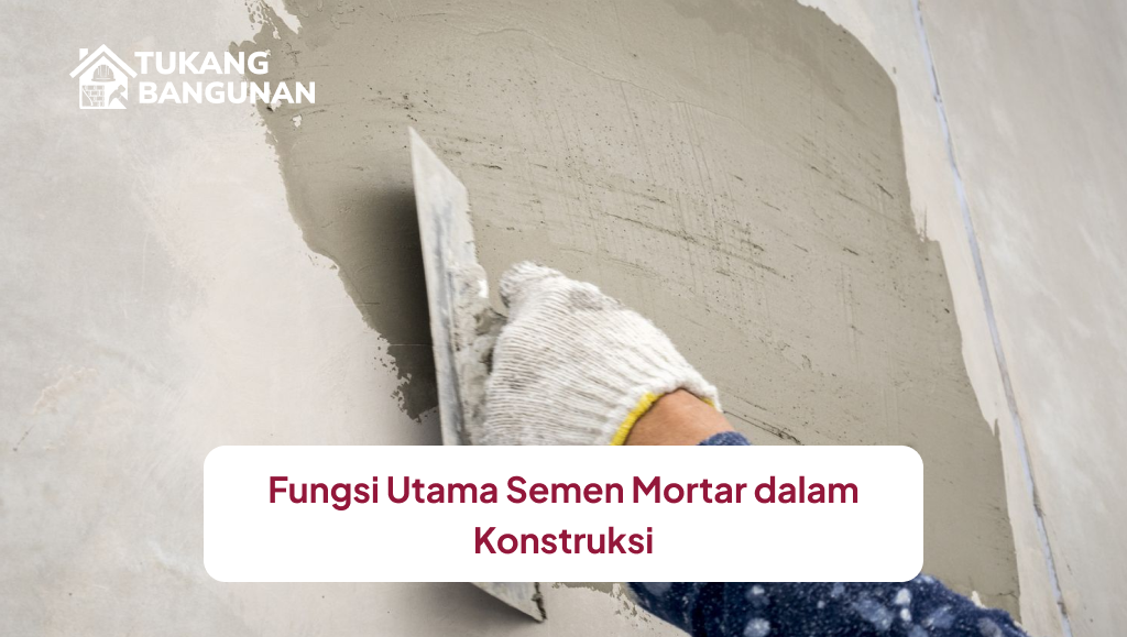 Fungsi Utama Semen Mortar dalam Konstruksi