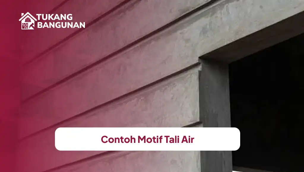 Contoh Motif Tali Air