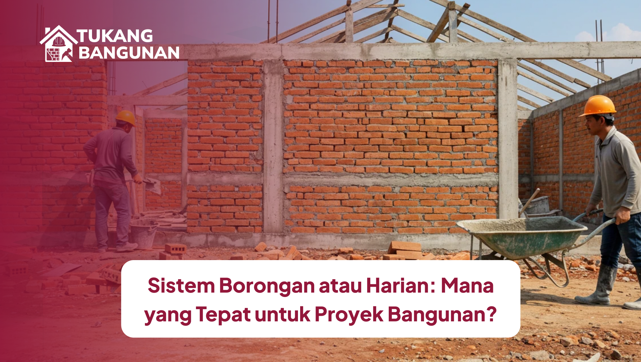 Sistem Borongan atau Harian Mana yang Tepat untuk Proyek Bangunan