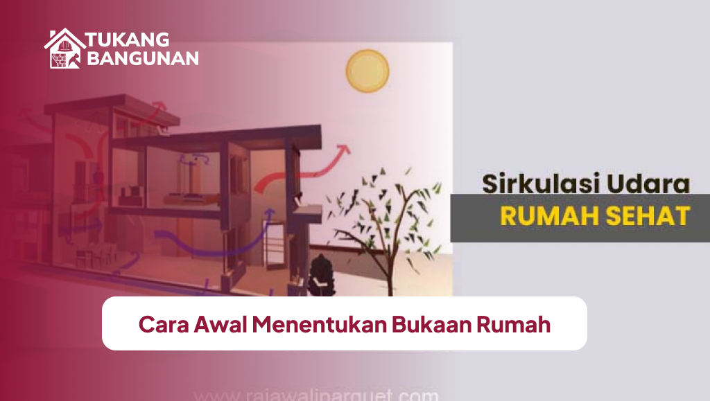 Cara Awal Menentukan Bukaan Rumah