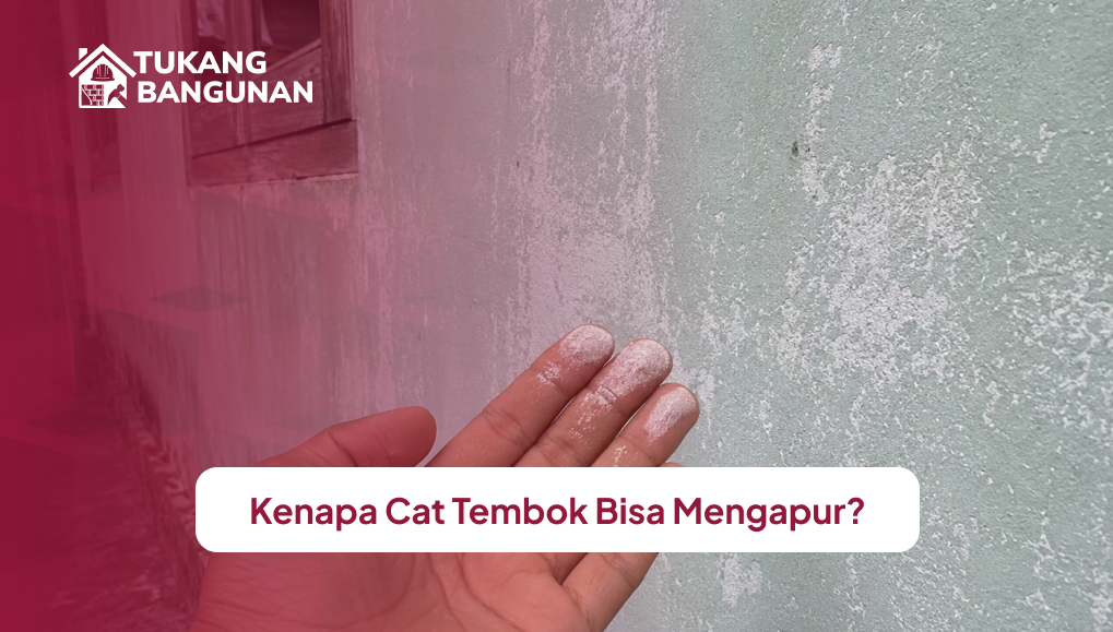 Kenapa Cat Tembok Bisa Mengapur?