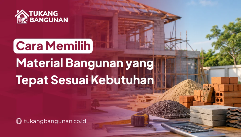 Cara Memilih Material Bangunan yang Tepat Sesuai Kebutuhan