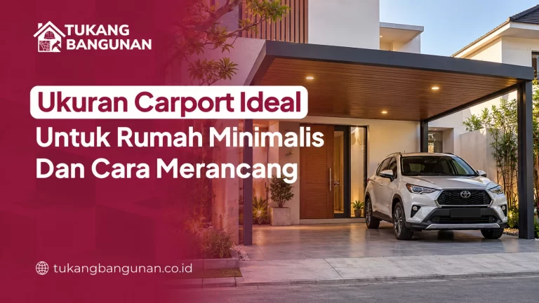 Ukuran Carport Ideal Untuk Rumah Minimalis Dan Cara Merancang